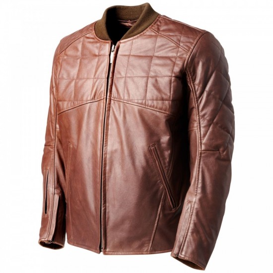 HEMLOCK BROWN LEATHER JACKET