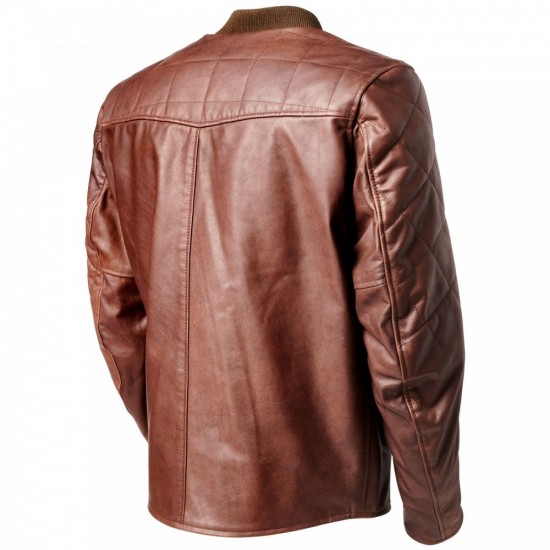 HEMLOCK BROWN LEATHER JACKET