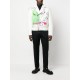 GRAPHIC-PRINT LEATHER JACKET