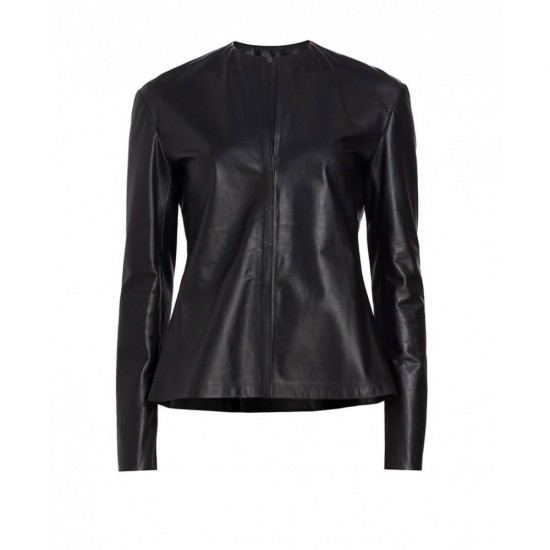 BUFFALO BLACK LEATHER JACKET