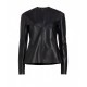 BUFFALO BLACK LEATHER JACKET