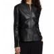 BUFFALO BLACK LEATHER JACKET