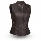 WOMEN'S MOTORCYCLE LEATHER VEST