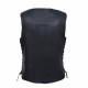 WOMEN'S MOTORCYCLE LEATHER VEST