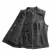 WOMEN'S MOTORCYCLE LEATHER VEST