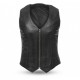 WOMEN'S MOTORCYCLE LEATHER VEST