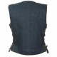 WOMEN'S MOTORCYCLE LEATHER VEST