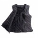 WOMEN'S MOTORCYCLE LEATHER VEST