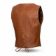 WOMEN'S MOTORCYCLE LEATHER VEST
